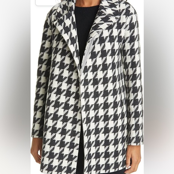 Theory Houndstooth Wool Blend Houndstooth Jacket - Medium - Picture 3 of 3
